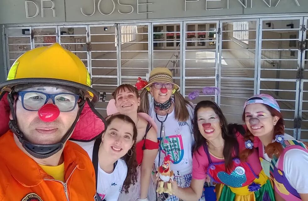 La Compañía Había Una Vez visitó hospitales de Bahía Blanca
