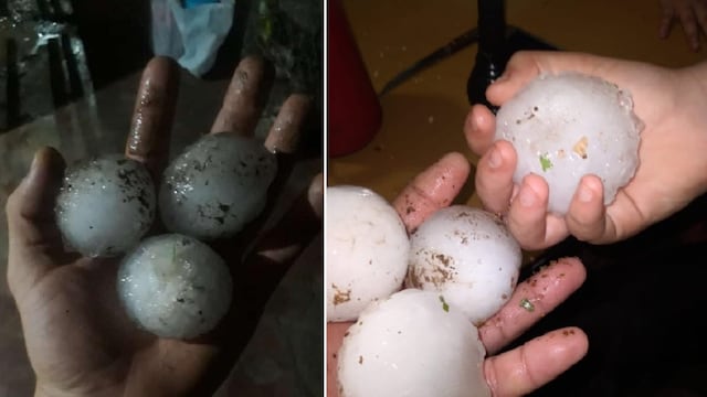 La fuerte tormenta afectó principalmente a zonas vitivinicolas.