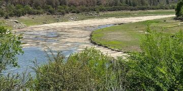 Así se encuentra el Río Los Espinillos en Potrero de Garay.