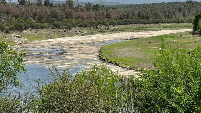 Así se encuentra el Río Los Espinillos en Potrero de Garay.