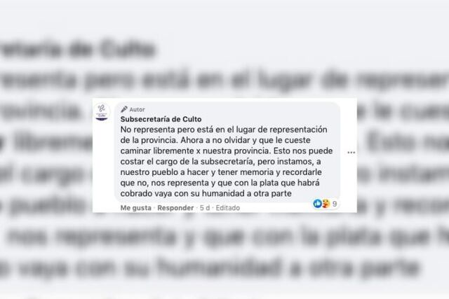 “Que le cueste caminar libremente por la provincia” la amenaza a una diputada misionera que votó a favor del aborto