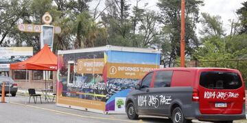 Nueva oficina de atención al visitante en el ingreso a Carlos Paz.