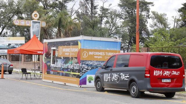 Nueva oficina de atención al visitante en el ingreso a Carlos Paz.