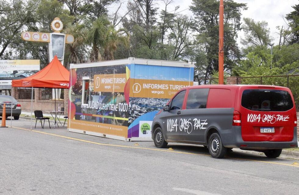 Se inauguró una nueva oficina de informes turísticos en el ingreso de Carlos Paz por la autopista