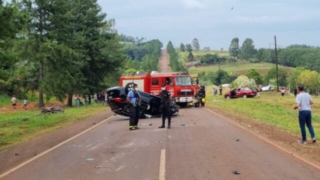 Accidente vial sobre la Ruta Provincial N°13 dejó como saldo una mujer fallecida.
