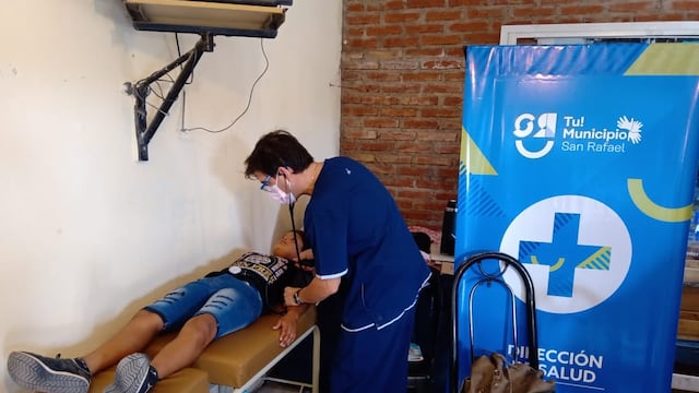 Los exámenes son gratis y los realizan profesionales del área de Salud del Municipio.