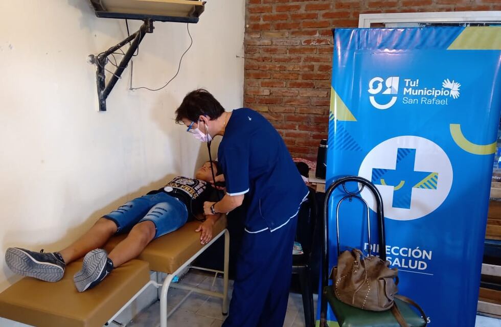 Controles médicos gratuitos en las zonas más alejadas de San Rafael