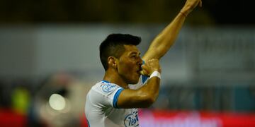 Leonardo Sequeira está cerrando un año muy positivo en Santiago. Podría regresar a Belgrano (Archivo La Voz).