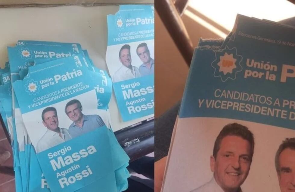 Balotaje en San Juan: denuncian boletas rotas de Massa