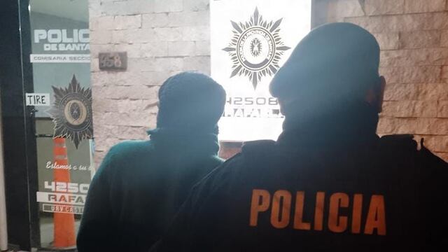 Tras los destrozos, el hombre quedó detenido