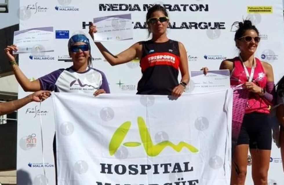 Maratón a beneficio del Hospital Malargüe: Carlos Becerra y Elisa Abarca, imparables