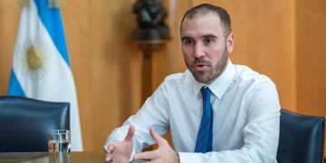 El Ministro de Economía de la Nación, Martín Guzmán.