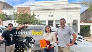 Rafaela cuenta con el primer banco de alimentos para perros y gatos