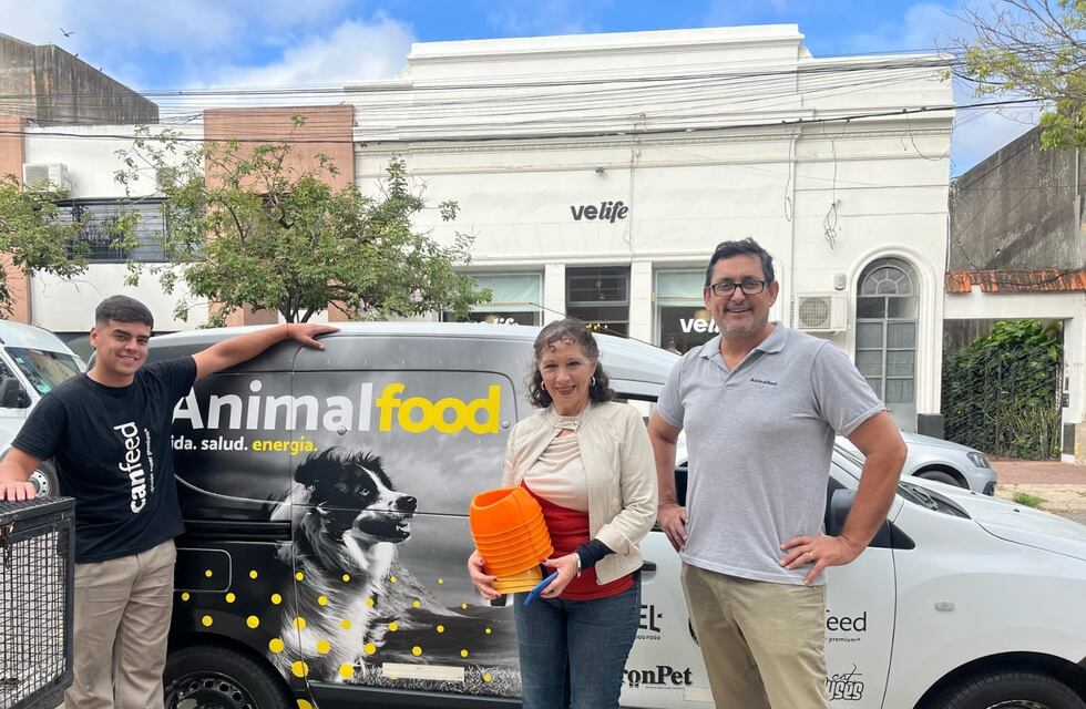 Rafaela cuenta con el primer banco de alimentos para perros y gatos