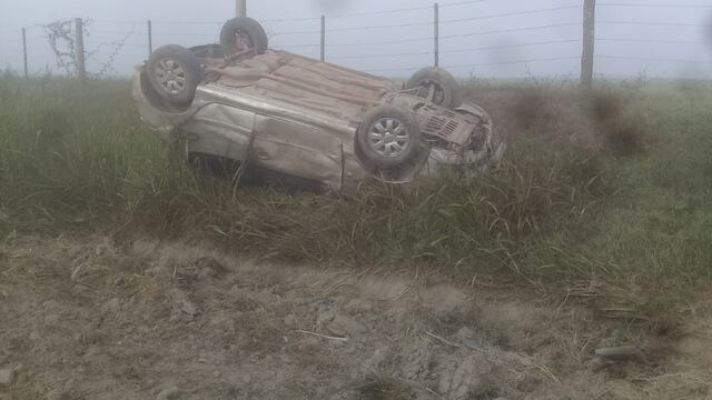 Accidente zona rural de Transito