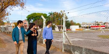 El bloque de concejales de JXC recorriendo el Predio de la Flor