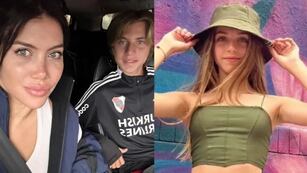 La novia de Valentino, el hijo de Wanda Nara, contó cómo se lleva con sus “cuñadas”