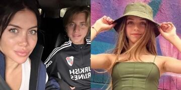 La novia de Valentino, el hijo de Wanda Nara, contó cómo se lleva con sus “cuñadas”