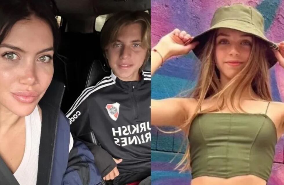 Le preguntaron a la novia de Valentino por las hijas de Wanda Nara y su respuesta lo dijo todo