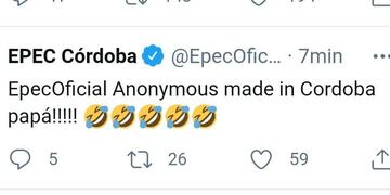 La cuenta oficial de la empresa sufrió un hackeo, y publicaron bromas, insultos y reclamos, en su nombre