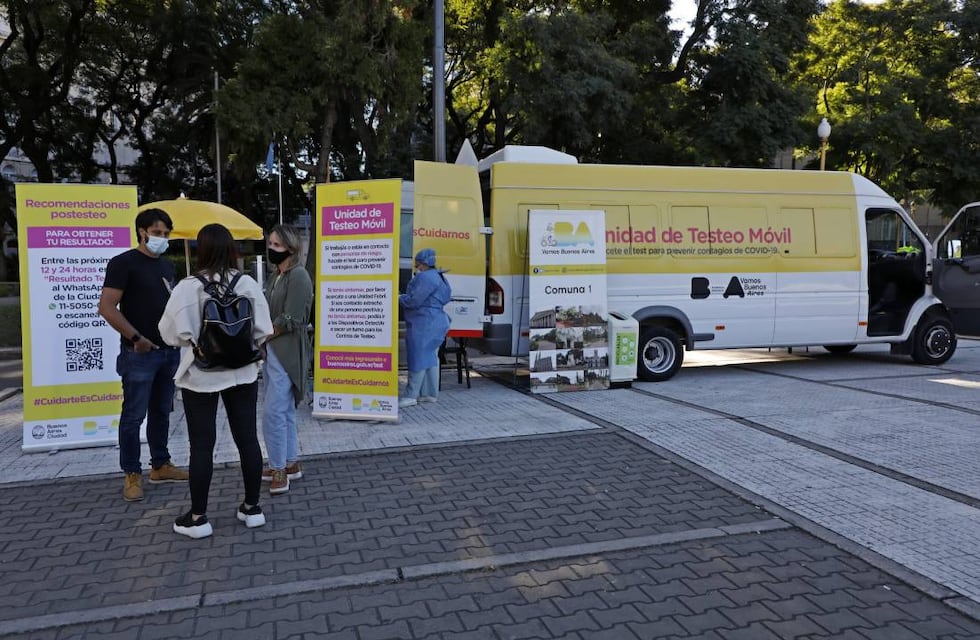 Primavera en pandemia: operativo de seguridad, limpieza, testeos y concientizadores en la Ciudad