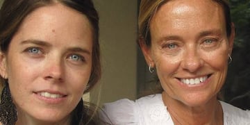 Geñi junto a su madre, María Eugenia. (Instagram oficial de Las Trillizas de Oro)