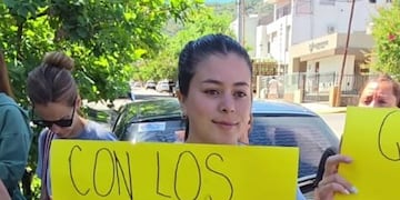 Familias reclamaron avances en la causa por presuntos abusos vinculados a un jardín de Carlos Paz. Gentileza: Encuentros vcp