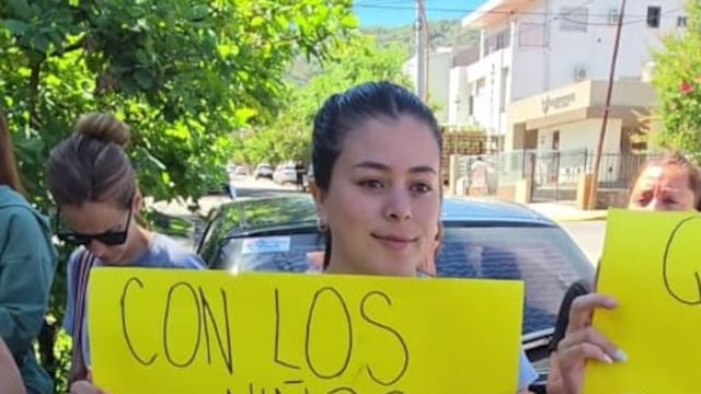 Familias reclamaron avances en la causa por presuntos abusos vinculados a un jardín de Carlos Paz. Gentileza: Encuentros vcp