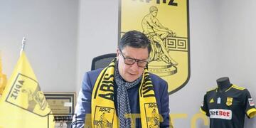 Germán Burgos Aris Salónica Grecia