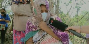 Embarazadas se esconden de la Policía por miedo a que las separen de sus hijos (Captura TN).