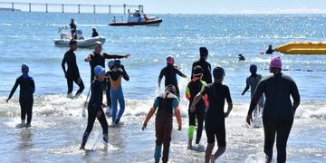 Prueba de Natación de Aguas Abiertas.