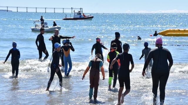 Prueba de Natación de Aguas Abiertas.