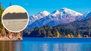 “Vimos algo que avanzaba”: el sorprendente video en donde se podría observar al “Nahuelito”, la criatura que habita el lago Nahuel Huapi.