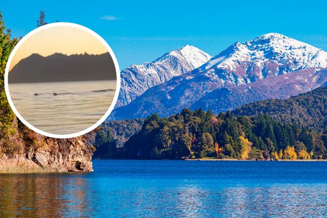 “Vimos algo que avanzaba”: el sorprendente video en donde se podría observar al “Nahuelito”, la criatura que habita el lago Nahuel Huapi.