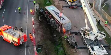 Accidente de tránsito.