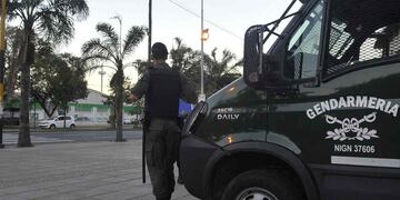 Corta presencia. Los gendarmes partieron ayer en la madrugada. En algunos barrios, los vecinos nunca llegaron a verlos (La Voz/Archivo).