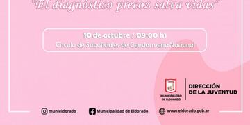 Actividades del municipio por el "Mes Rosa"
