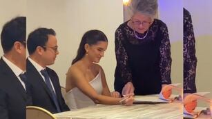 Unos enamorados quisieron casarse, pero el destino les quiso dar una absoluta señal.