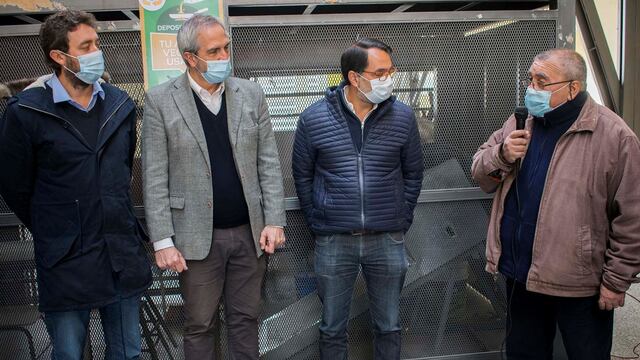 El jefe de Taller Roberto Meriles agradeció la distinción otorgada por el Concejo Deliberante capitalino a la Escuela Técnica n° 1.