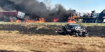 Impactante accidente en la ruta 34, a la altura de Las Palmeras
