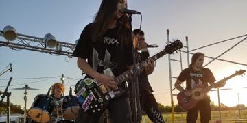 Magnesio, una de las bandas que tocará en La Estación