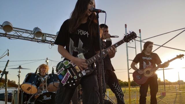 Magnesio, una de las bandas que tocará en La Estación