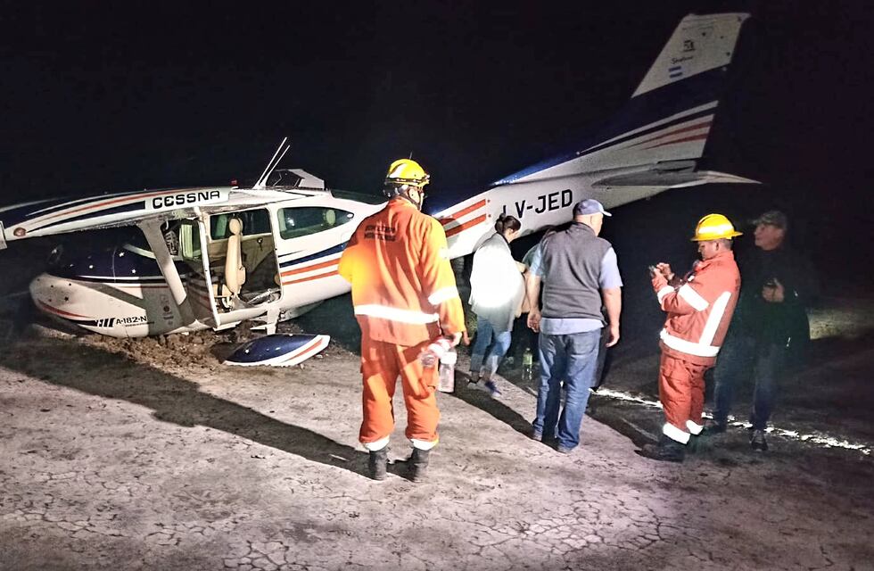 Morteros: una avioneta debió aterrizar de emergencia ante una falla mecánica