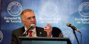 Osvaldo Jaldo, gobernador de Tucumán.