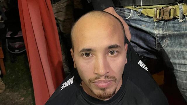 El prófugo estaba en una cabaña de Pueblo Andino junto a familiares y cómplices.