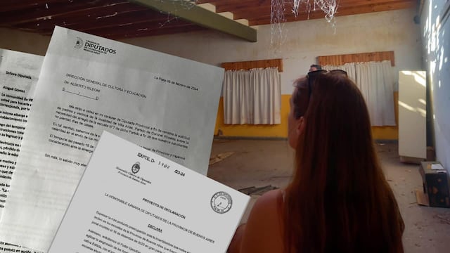 "Solicité fondos para reparar las escuelas de Coronel Rosales", afirmó la diputada Abigail Gómez.