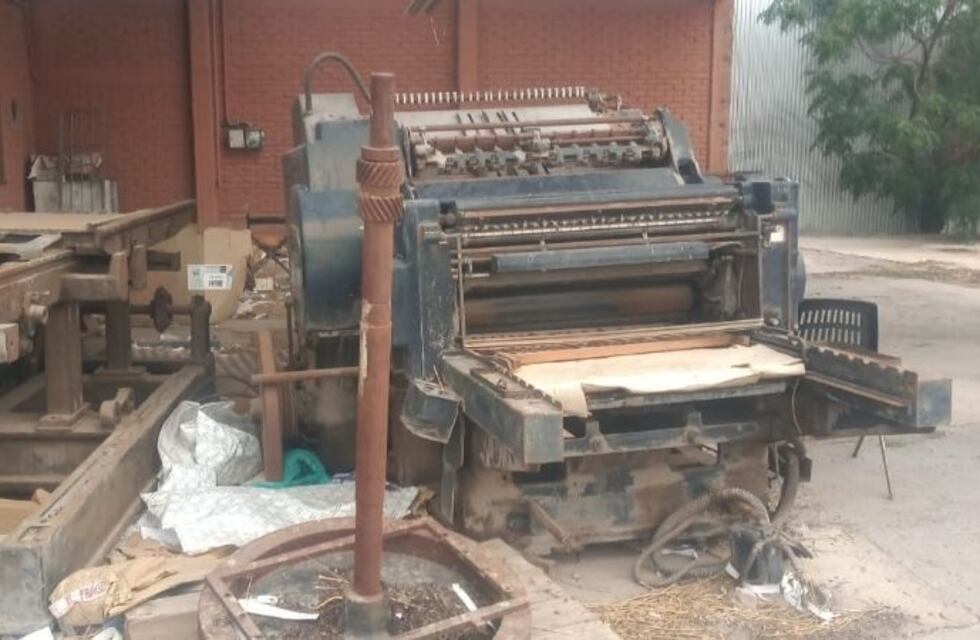 La propuesta de un sanjuanino para formar un museo con las maquinarias históricas del Boletín Oficial