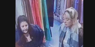 Las mujeres que fueron escrachadas por la propietaria de Elina Oviedo Showroom.