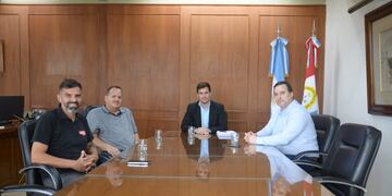 Encuentro entre la Municipalidad de Rafaela y la empresa Marengo