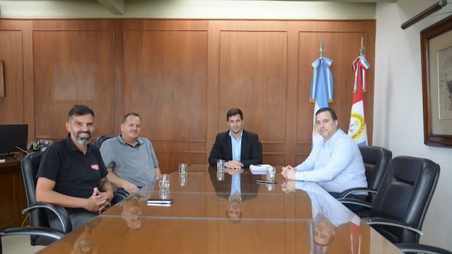 Encuentro entre la Municipalidad de Rafaela y la empresa Marengo